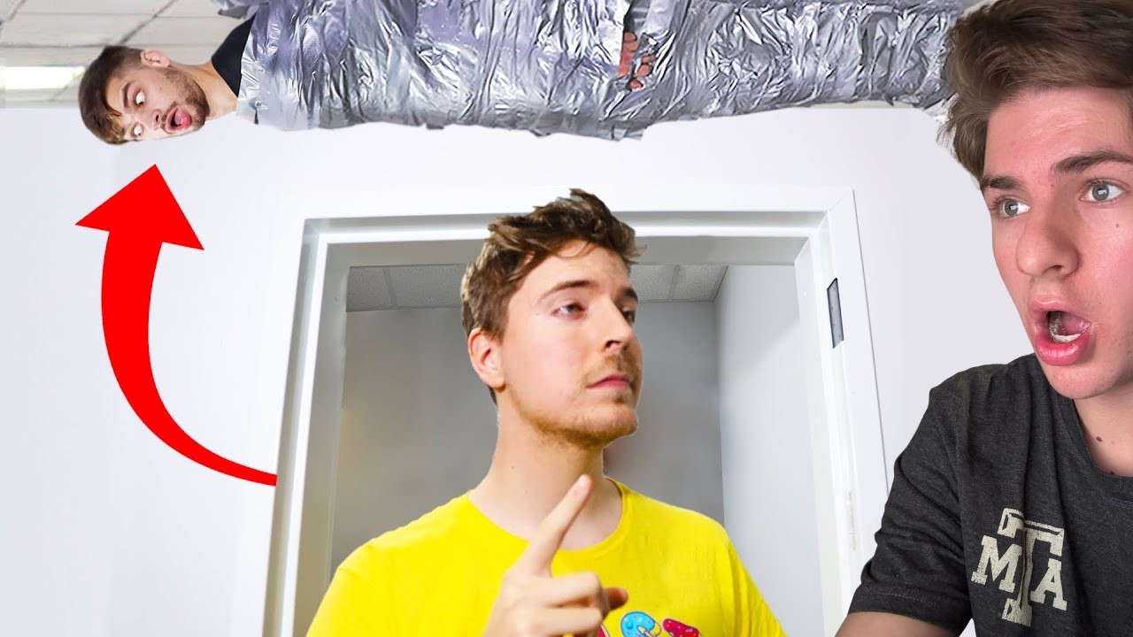 I Reacted To $50,000 Game Of Extreme Hide And Seek! - YouTube