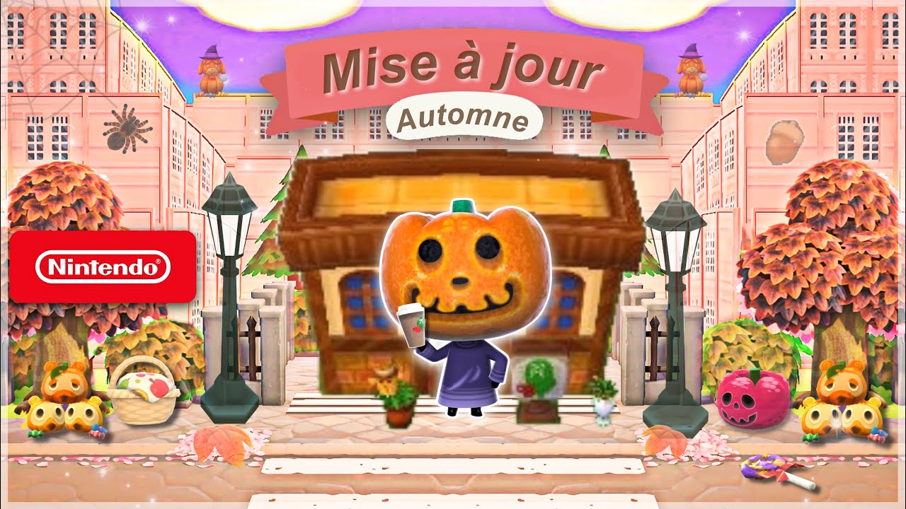ANIMAL CROSSING NEW HORIZONS LA GROSSE MISE À JOUR DE CET AUTOMNE