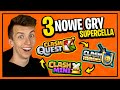 ⭐️ 3 NOWE GRY od SUPERCELL'A! ◉_◉ POKAZUJĘ JAK GRAĆ | MARATON 1/5