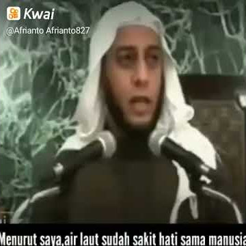 air laut marah