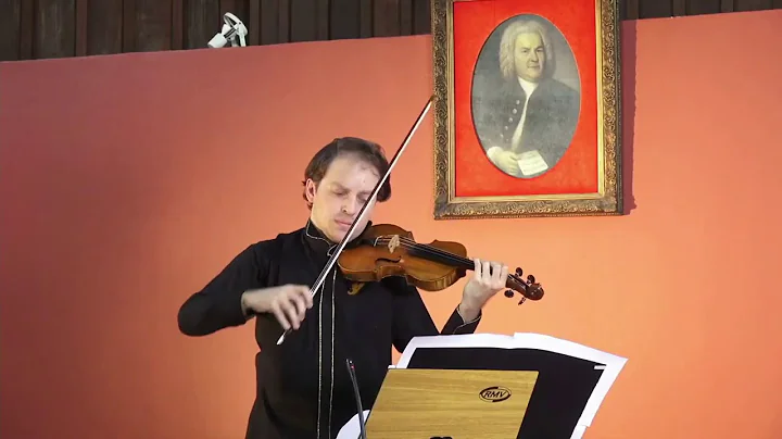 Bach Partita 2 Alejandro Aldana violin
