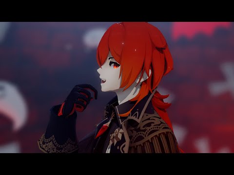 【GenshinMMD/原神MMD】應該可以吸妳的血吧？《迪盧克》#給自己的生賀禮2021
