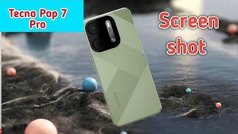 How To Take A Screenshot In Tecno Pop 7 Pro, Three Finger Screenshot In Tecno Pop 7 Pro