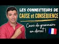 Grammaire franaise b1  les connecteurs de cause et de consquence en franais