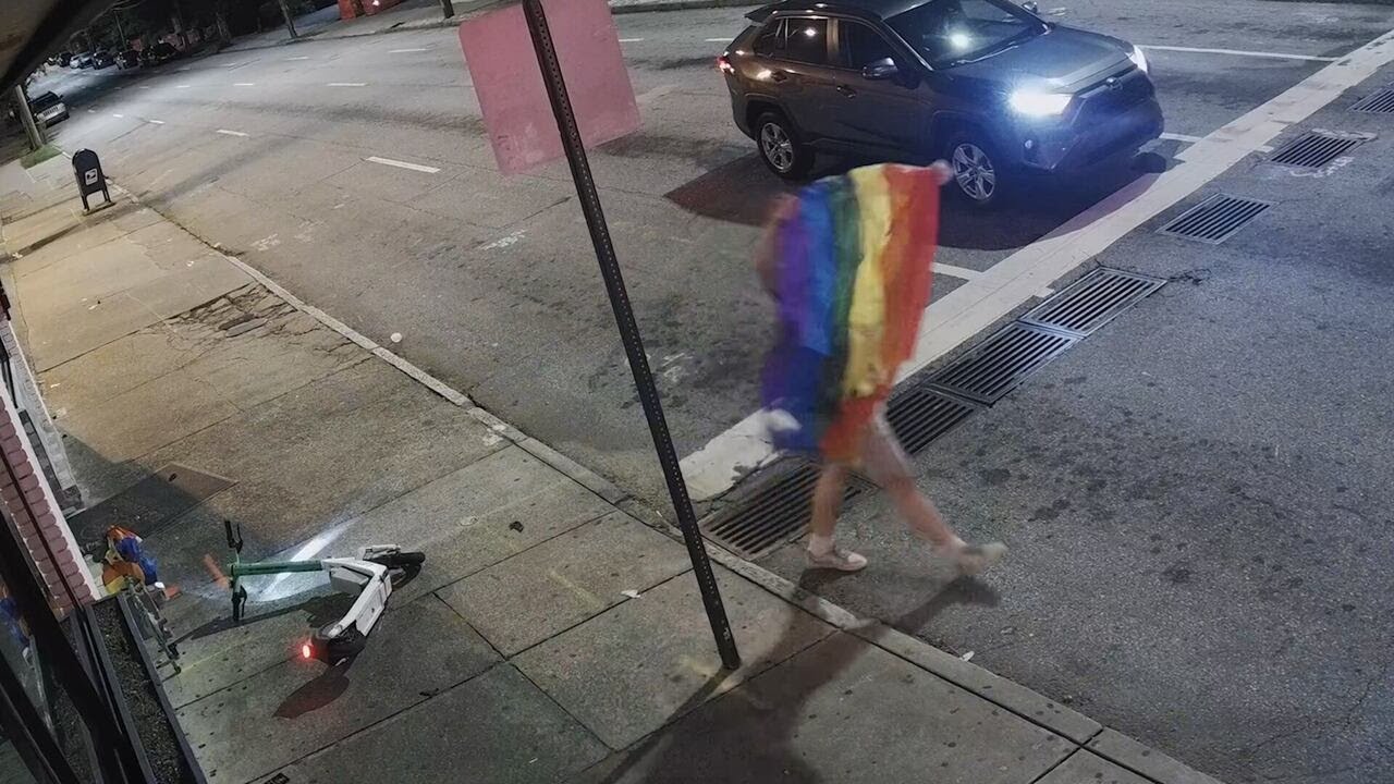 New video shows several destroying Pride flags at Atlanta bar
