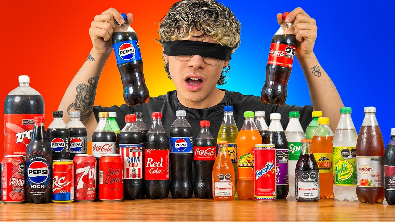 Coca-Cola Vs Pepsi ¿Cuál Sabe Mejor?