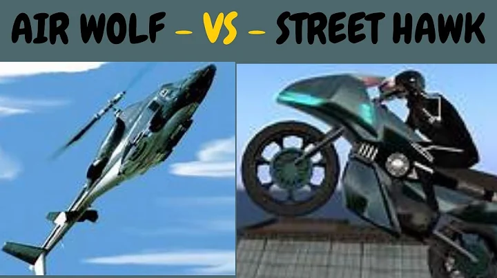 AIR WOLF VS STREET HAWK 2 MOST ICONIC CRIME FIGHTING MACHINES