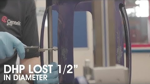 Centek Competitor testing - API 10D 6th Edition restoring force test - 9 5/8 x 12 1/4" centralizers