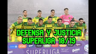 Defensa y Justicia, un Subcampeón para la historia - Superliga 2018/19