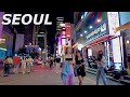 People going home from work - Walking in Gangnam Street - Street Fashion - Walking Tour SEOUL KOREA