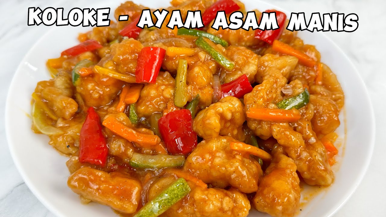 RESEP KOLOKE ASAM MANIS ALA CATERING