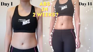 ABS IN 2 WEEKS?! | I Tried Chloe Ting's Ab Workout Challenge | This is What Happened