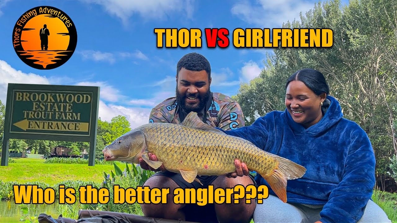 Тор против своей девушки 🎣 Рыболовный турнир на форелевой ферме Бруквуд