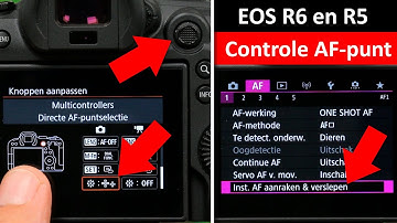 EOS R6 en R5 | Betere controle over verplaatsing AF-punt (Dutch)