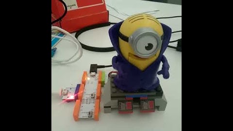 Minion + Littlebits + Arduino + Processing