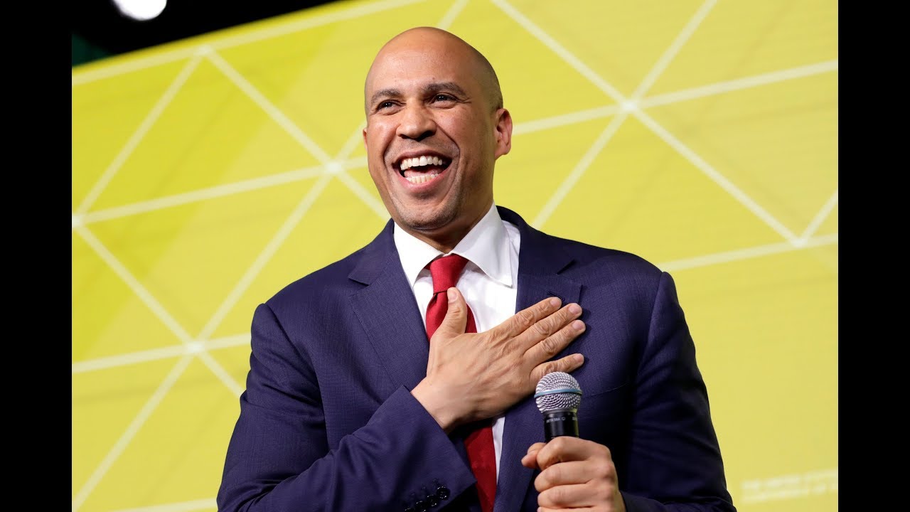 Cory Booker launches 2020 White House bid newspaper mockup
