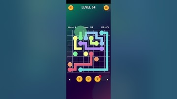 Dot Connect Game | Complete "Hard" Level - 64 | Win Trikes Gameplay BD ||