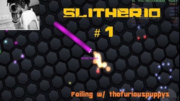 Slither.Io #1 WORST PLAYER EVER!!!!
