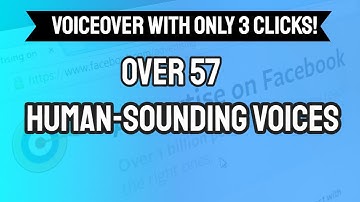 How to convert text to voice -Sounding VoiceOver with Only 3 Clicks