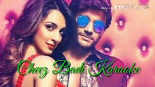 Cheez Badi Karaoke With Lyrics | Neha kakkar | Udit Narayan | Machine