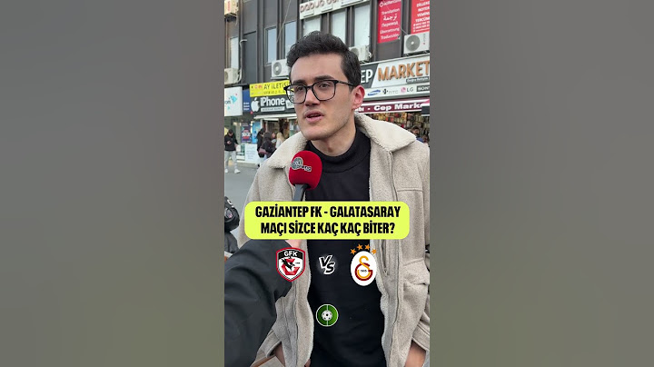 Gaziantep FK - Galatasaray maçı kaç kaç biter?