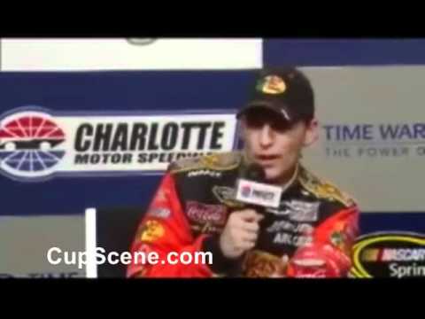 Jamie McMurray Kevin 'Bono' Manion NASCAR post-race news conference at Charlotte Oct., 2010 part 1