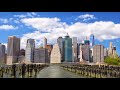 NEW YORK CITY Pier 6 Brooklyn Bridge Park 💝 Summer Walk around Brooklyn Height, Skyline Manhattan