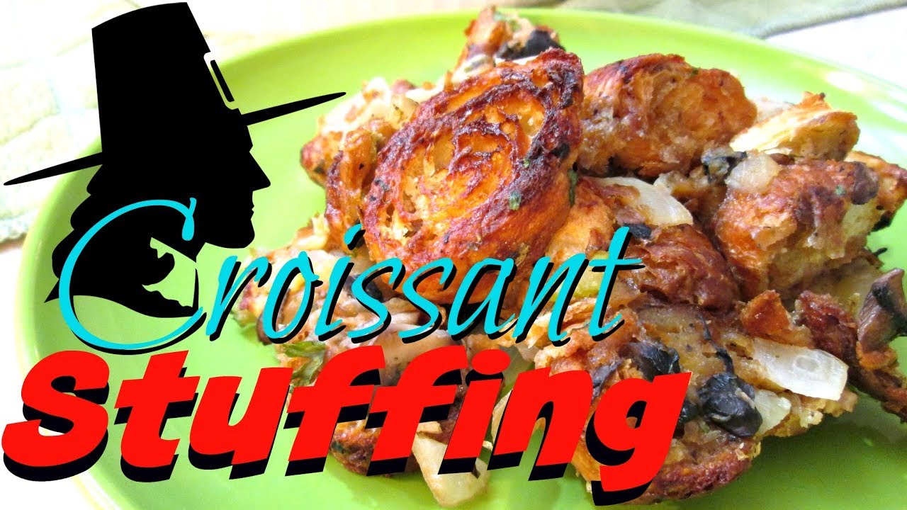 Croissant Stuffing with Mushrooms Speedy Cooking Videos