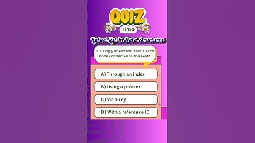 Linked List in Data Structures #quiz #linkedlist #datastructures #interview #viralshort #shorts
