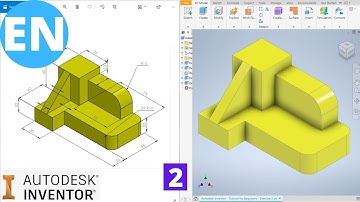 Autodesk Inventor | Tutorial for Beginners | Exercise 2