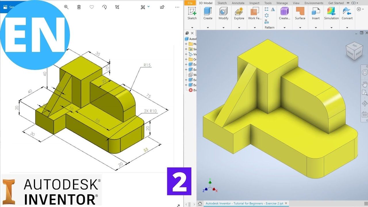 Trouble-shooting Autodesk Inventor: Missing Sketch Constraints - Synergis®