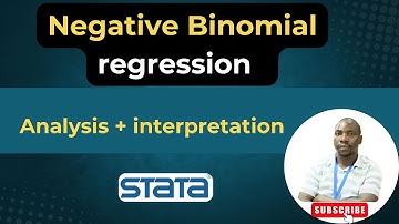 Negative Binomial regression analysis in Stata