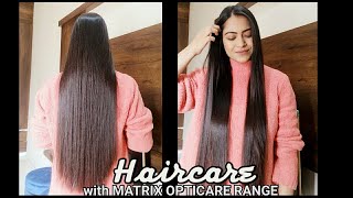 How to maintain Salon Straight Hair at Home// Hairstyle Diaries//Matrix opticare