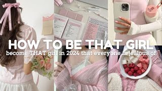 How to Be THAT Girl in School, Physically & Mentally in 2024 🎀🪞