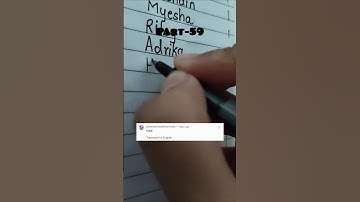 Writing my subscribers name🌸|Part-59|Comment your name#trending #viralshort #youtubeshorts