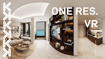 360 Virtual Reality / Panotour of One Residence Apartment