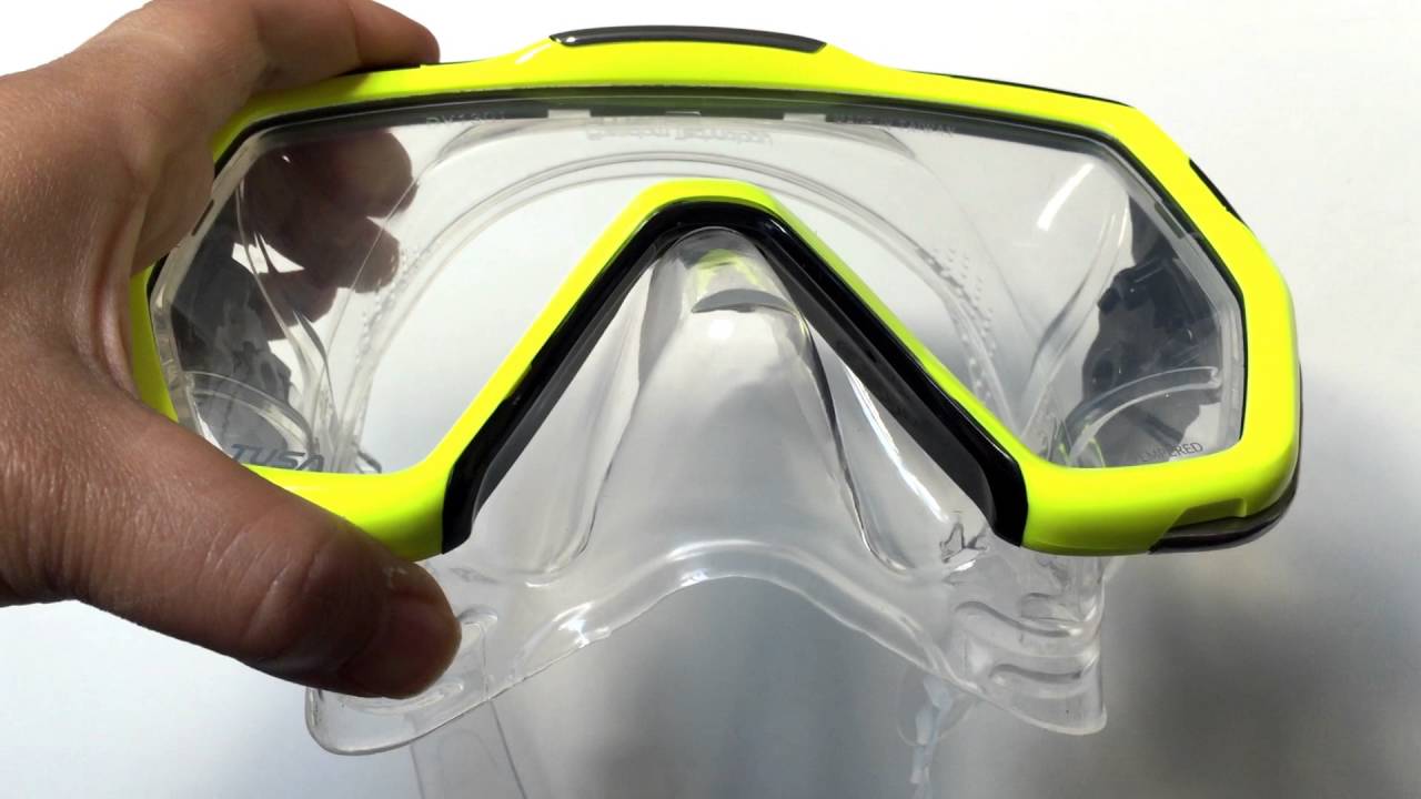Tusa Freedom HD Dive Mask - YouTube