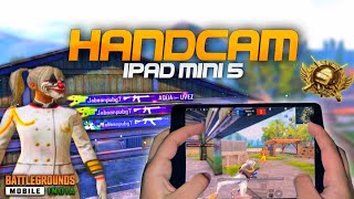 BEAST IN TDM  😈🔥 IPAD MINI 5 Handcam | 4 Fingers + Full Gyroscope | BGMI | Samsung,S10,S20,S21,S22