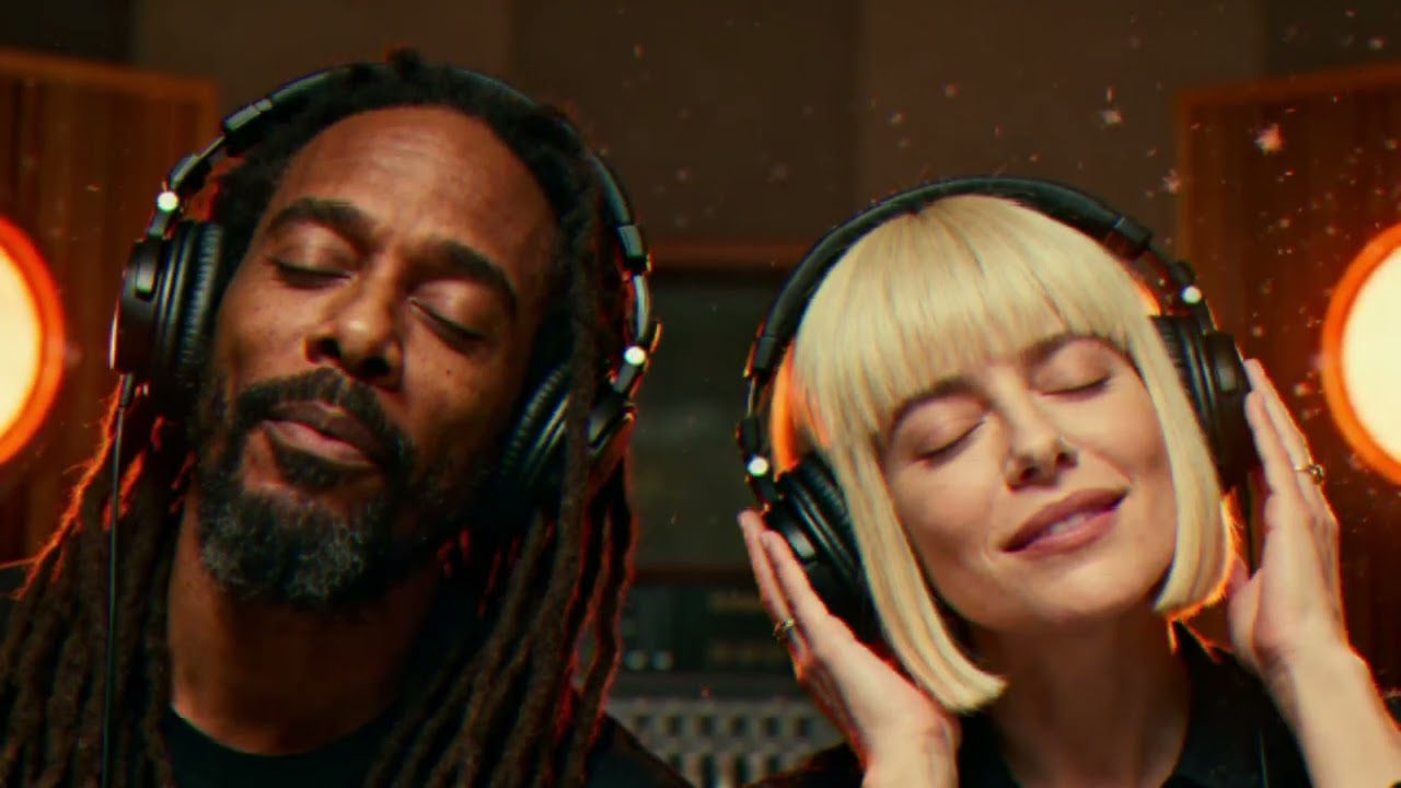 Sia ft. Damian Marley - Golden Hour of You and I (Official AI Music Video) | Cinematic Pop Reggae