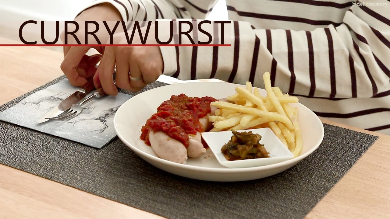 Fiery Hot Currywurst(: 베를린 스낵, 커리부어스트) - YouTube