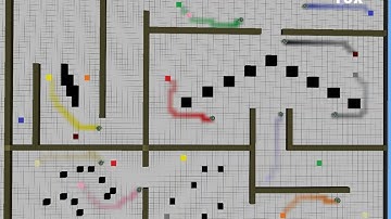 Execution continues in the A3 environment with 10 robots scenario 1