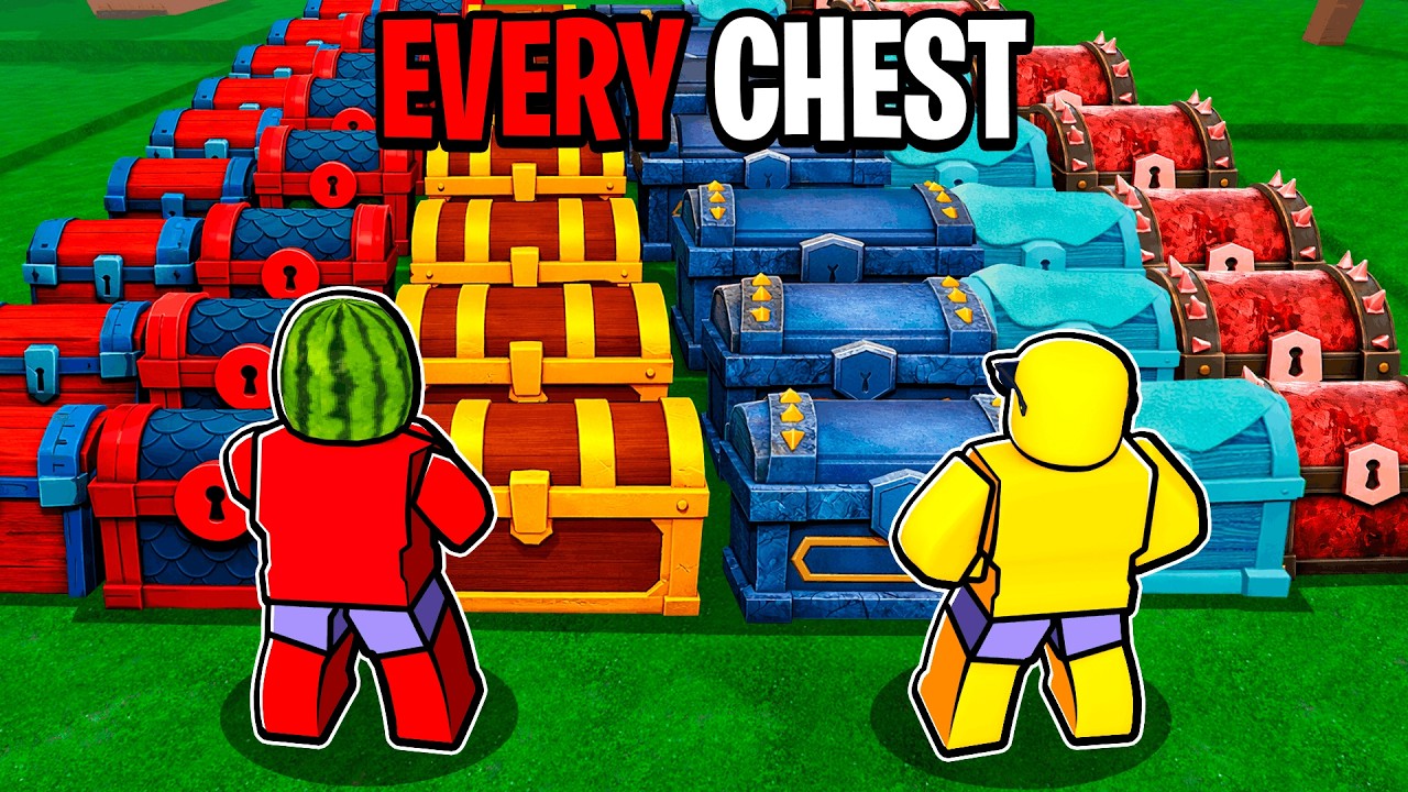 Starting with EVERY CHEST In 99 Nights in the Forest🔦