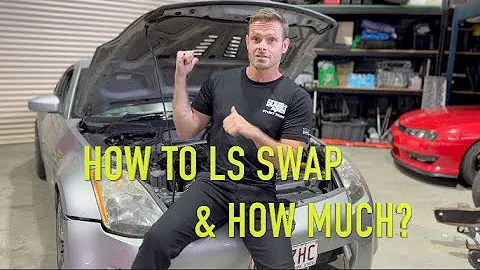 How to LS swap & HOW MUCH it costs - Nissan 350Z V8 Start Up!