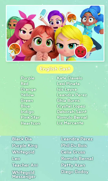 Rainbow Bubblegem English Cast Ending Credits was Found