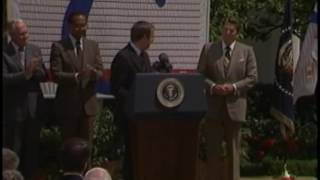 President Reagan's Remarks during the Presentation of the \\