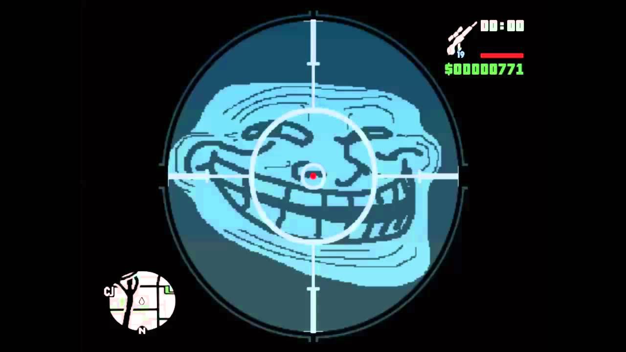 GTA SA - TrollFace Moon Mod HD 720p