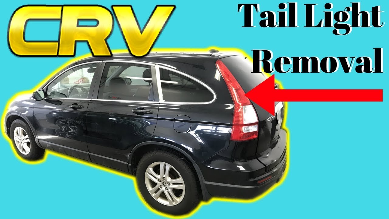 2007 2008 2009 2010 2011 Honda CRV Tail Light Remval How to Remove