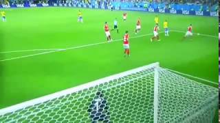 FIFA WORLD CUP 2018 Brazil vs Switzerland - Coutinho scores an early opener.