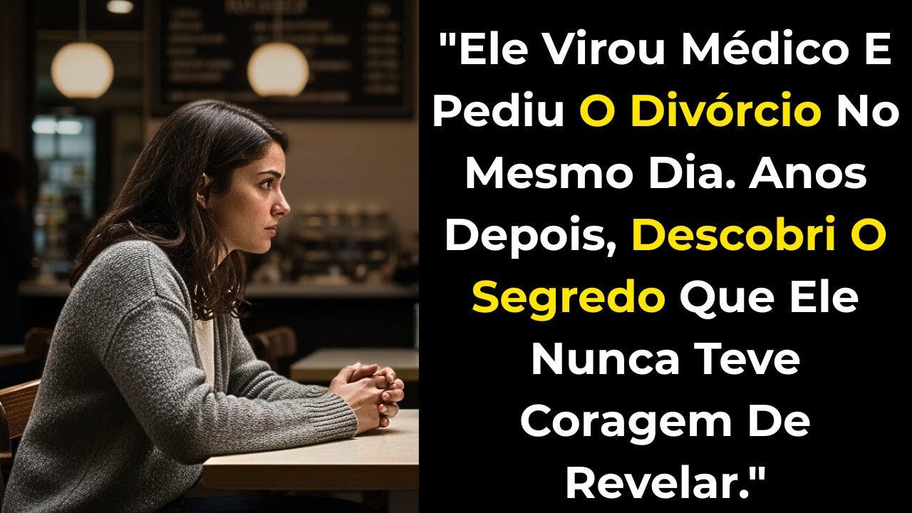 Ele Virou Médico E Pediu O Divórcio No Mesmo Dia. Anos Depois, Descobri O Segredo Nunca Revelado.
