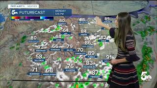 Tracking a Potent Cold Front That Will Bring Cooler Temperatures on Tuesday